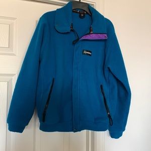 Wilderness full zip polartec fleece jacket with zipper pockets